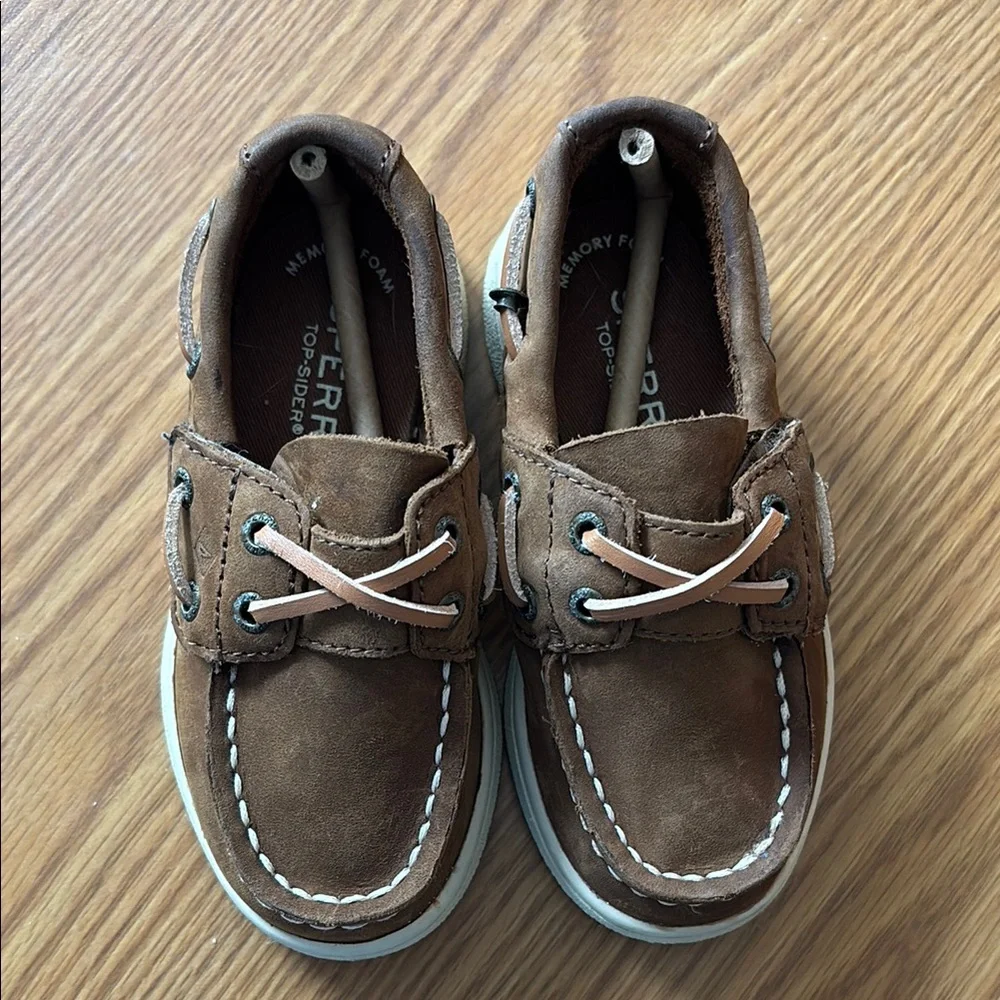 New Kids SPERRY Boat Shoes - Picture 2 of 5